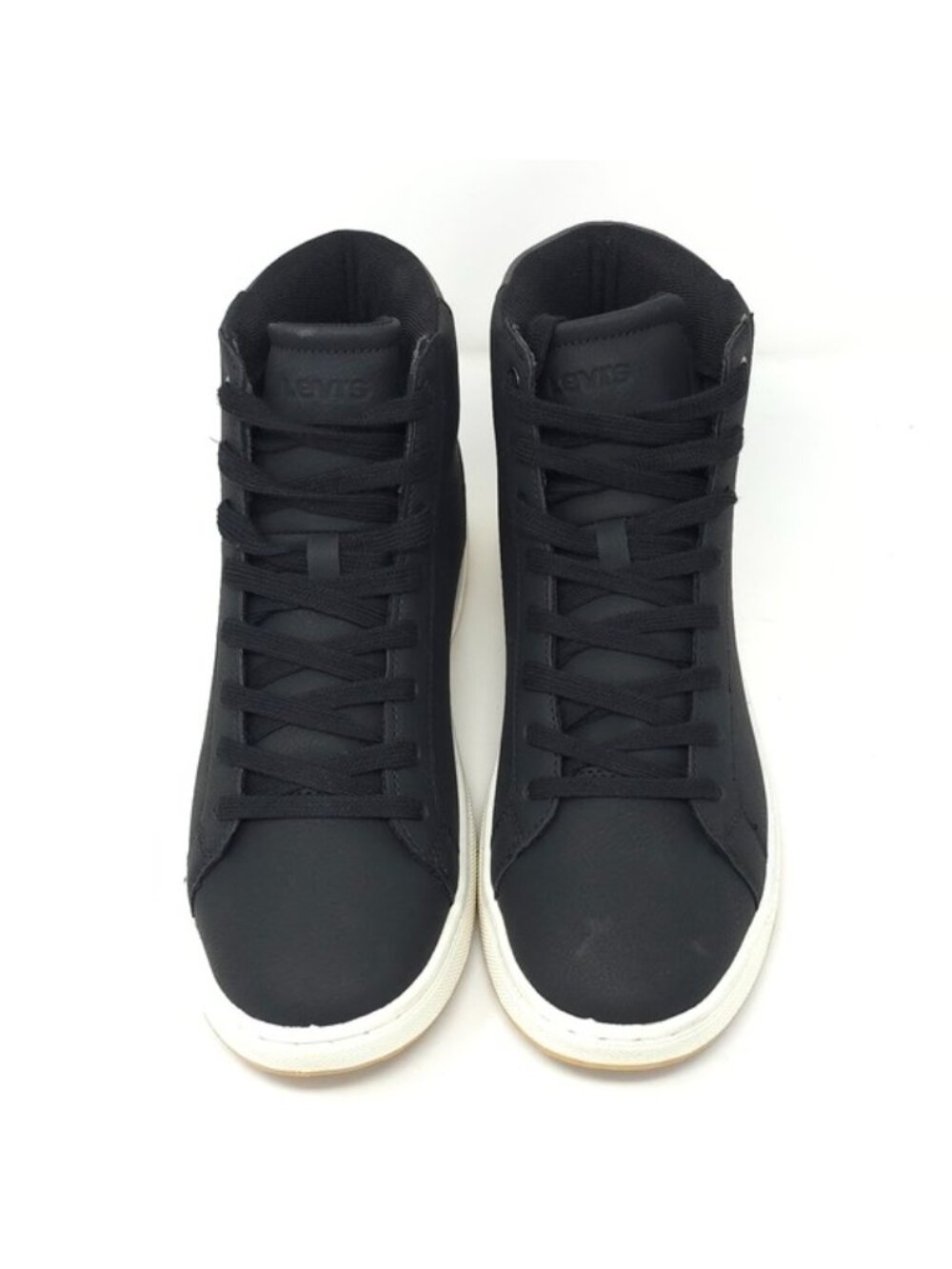 Levis Boots Caleb Sneaker Black Lacxe Up Comfort Flat 9M - Picture 7 of 9